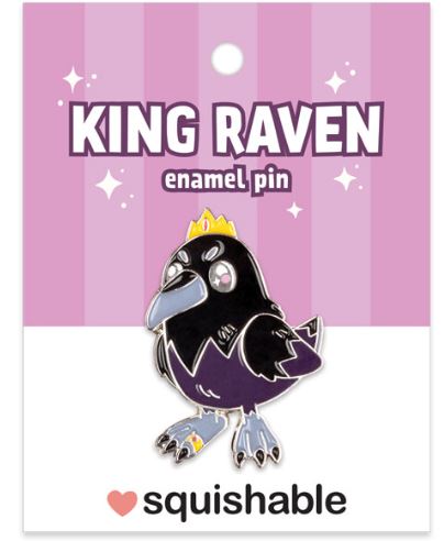 Enamel Pin - King Raven